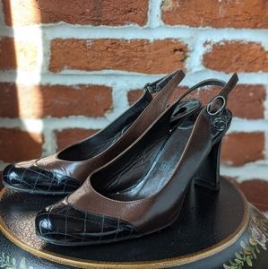 Vintage Chanel heels, size 36.5